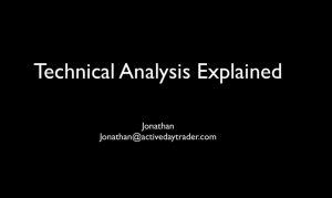 Activedaytrader - Mastering Technicals 2