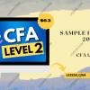 Sample-Item-Sets-2003-by-CFA-Level-2