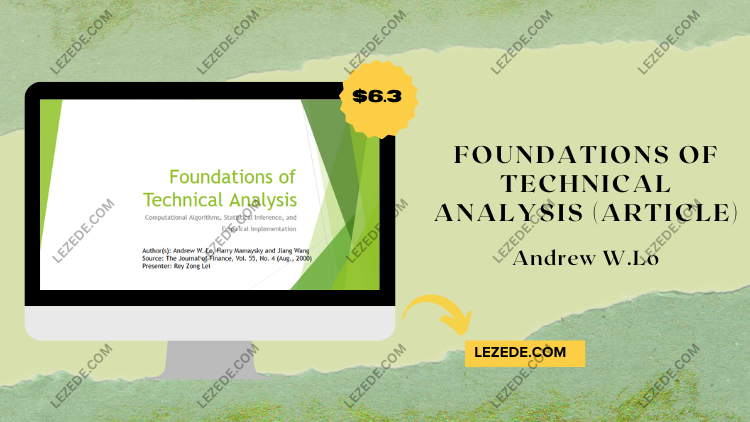 Foundations-of-Technical-Analysis-(Article)-by-Andrew-W.Lo