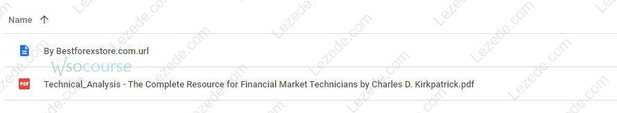 Techical Analysis by Charles Kirkpatrick Free Download