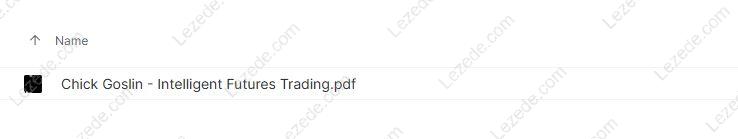 Intelligent Futures Trading by Chick Goslin Free Download