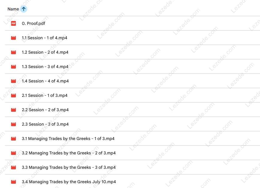 Live April-June 2024: Managing Trades By the Greeks by Dan Sheridan Free Download