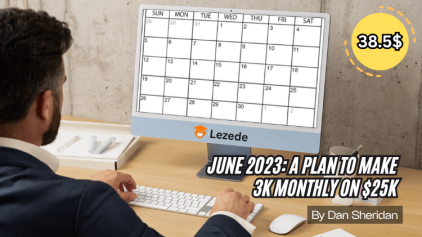 June 2023: A Plan to Make 3K Monthly on $25k by Dan Sheridan Free Download