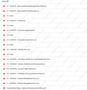 Random Walk Trading Options Professional by J.L. Lord Free Download