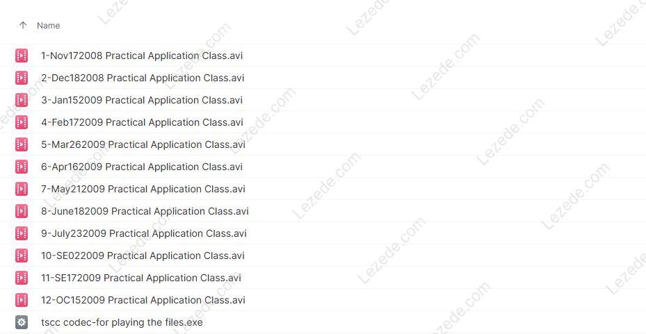 Practical-Application-Classes-Nov08-Nov09-by-Options-University