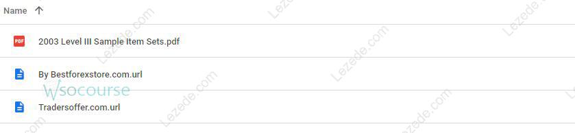 Sample-Item-Sets-2003-CFA-Level-3-Proof