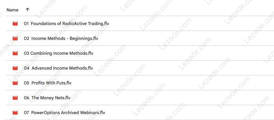 RadioActive Trading Home Study Kit By Power Options Free Download