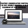 2 strategy Conservative Portfolio: The 20 day double diagonal & 30 day Calendar by Dan Sheridan