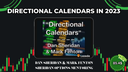 Directional Calendars in 2023 By Dan Sheridan & Mark Fenton - Sheridan Options Mentoring Free Download