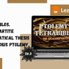 Tetrabiblos. Quadripartite Mathematical Thesis by Claudius Ptolemy