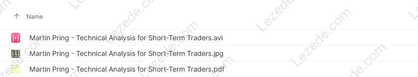Technical Analysis for Short-Term Traders by Martin Pring