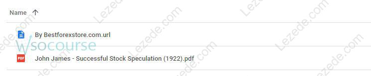 Successful Stock Speculation (1922) by John James