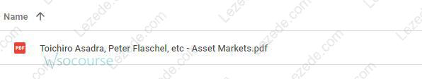 Asset Markets, Portfolio Choice and Macroeconomic Activity: A Keynesian Perspective By Toichiro Asadra, Peter Flaschel, Tarik Mouakil & Christian Proaño Free Download