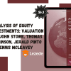 Analysis of Equity Investments: Valuation By John Stowe, Thomas Robinson, Jerald Pinto & Dennis McLeavey