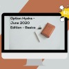 Option Hydra - June 2020 Edition - Basics By Rajandran R
