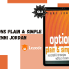 Options Plain & Simple By Lenni Jordan