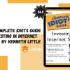 The Complete Idiots Guide to Investing in Internet Stocks By Kenneth Little