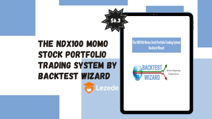 The NDX100 Momo Stock Portfolio Trading System By Backtest Wizard