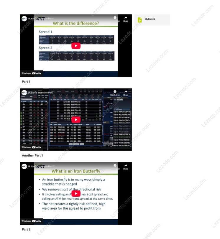 Butterfly Intensive by Optionpit Proof