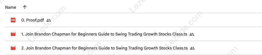 Beginners Guide to Swing Trading Growth Stocks By Brandon Chapman Proof